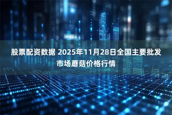 股票配资数据 2025年11月28日全国主要批发市场蘑菇价格行情